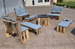 Pallet furniture