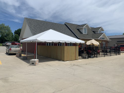 Frame tent 20x20 west coast white