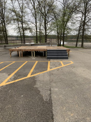 IMG 2167 1764386708 Wooden stage w/ steps