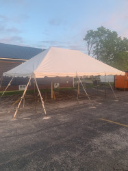 Pole tent 20x30