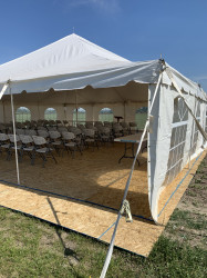 Tent flooring/ plywood