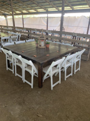 Farm Table Set up / tear down